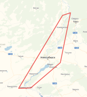 Карта глубин C-MAP - ОБЬ: НОВОСИБИРСК - ТОМСК И ВОДОХРАНИЛИЩЕ С-MAP RS-N510 (Wide) от прозводителя C-MAP