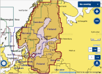 Электронная навигационная карта Navionics+ EU644L Балтийское море. EU644L-16 от прозводителя Navionics