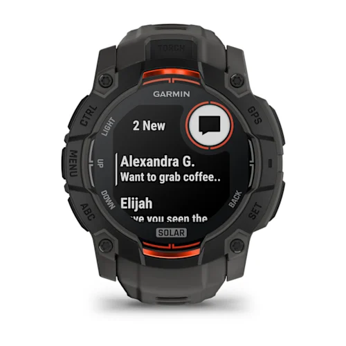 GARMIN Instinct 3 – 50 mm, Solar Black with Charcoal Band 010-02935-00 010-02935-00 от прозводителя Garmin