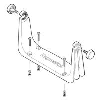 Raymarine a12 Trunnion Mount Kit R70309 от прозводителя Raymarine