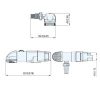 Насос осушительный автоматический 500GPH, 12В, низкопрофильный 30801 от прозводителя TMC