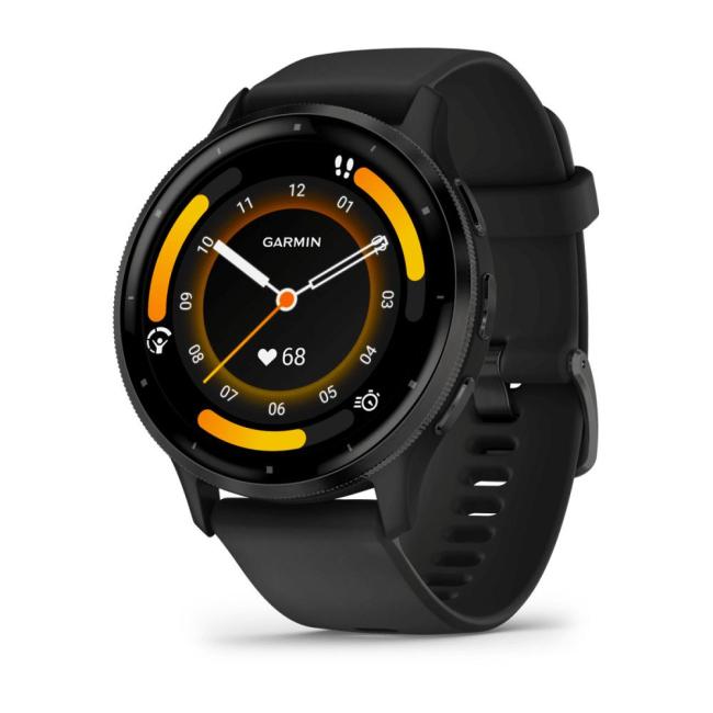 GARMIN VENU 3 Slate stainless steel bezel with black case and silicone band 010-02784-51 010-02784-51 от прозводителя Garmin