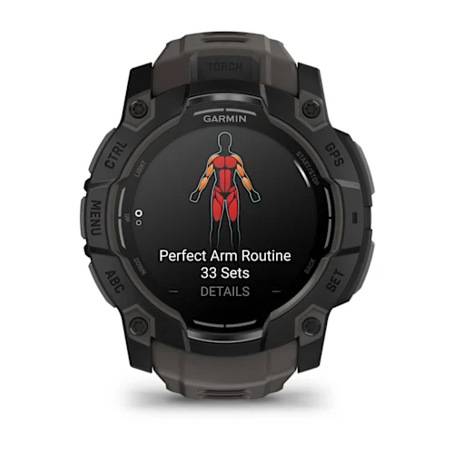 GARMIN Instinct 3 – 50 mm, AMOLED Black with Charcoal Band 010-03020-00 010-03020-00 от прозводителя Garmin