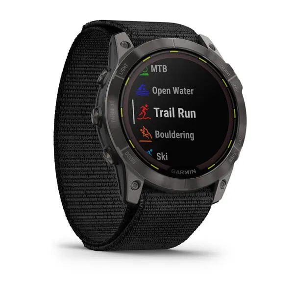 Garmin Enduro 2 угольно-серый DLC титановый с нейлоновым ремешком UltraFit 010-02754-01 от прозводителя Garmin