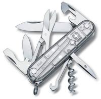 Нож Victorinox Huntsman, 91 мм, 15 функций, полупрозрачный серебристый 1.3713.T7 от прозводителя Victorinox
