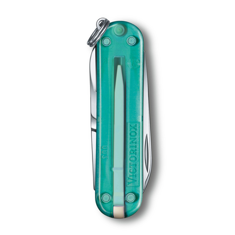 Нож-брелок Victorinox Classic SD Colors, 58 мм, 7 функций, "Tropical Surf" 0.6223.T24G от прозводителя Victorinox