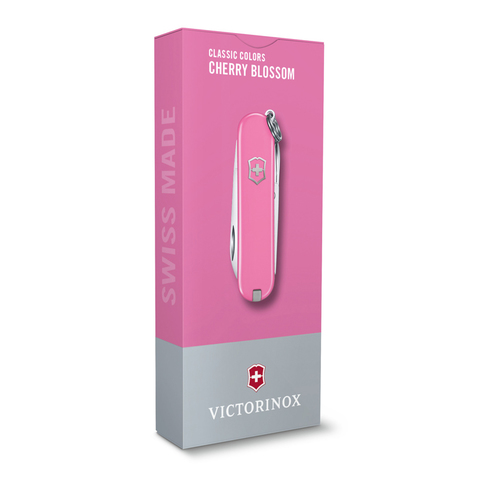 Нож-брелок Victorinox Classic SD Colors, 58 мм, 7 функций, "Cherry Blossom" 0.6223.51G от прозводителя Victorinox