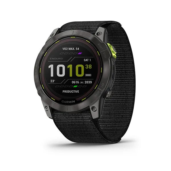 Garmin Enduro 2 угольно-серый DLC титановый с нейлоновым ремешком UltraFit 010-02754-01 от прозводителя Garmin