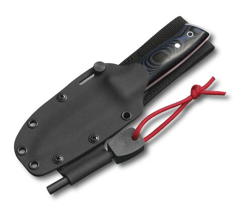 Нож Victorinox Outdoor Master L Mic, 220 мм, черный, ножны+огниво 4.2261 от прозводителя Victorinox