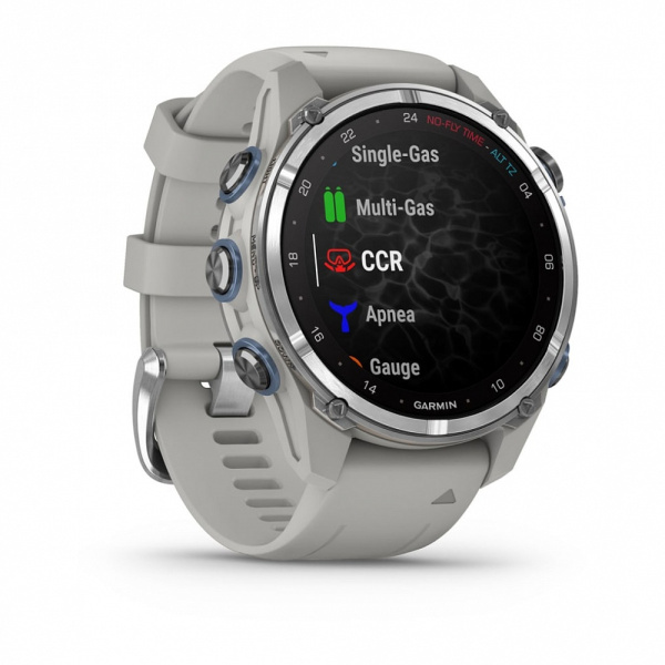 GARMIN DESCENT Mk3  43mm steel/grey silicone band  010-02753-04 010-02753-04 от прозводителя Garmin