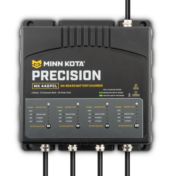 Precision Charger MK 440 PCL - 4 bank x 10 amps 1834401 от прозводителя Minn Kota