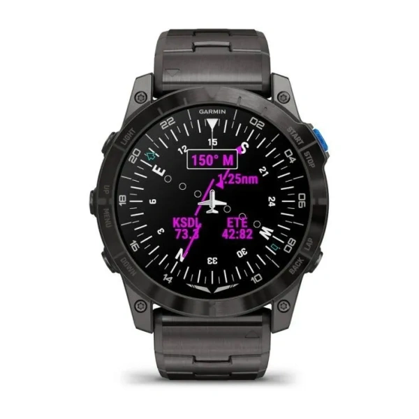 Часы Garmin D2 Mach 1 Pro Titanium Aviator (010-02804-81) 010-02804-81 от прозводителя Garmin