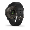Garmin Venu 2 Plus - 43 мм Премиум-функции | Slate Stainless Steel Bezel With Black Case And Silicone Band