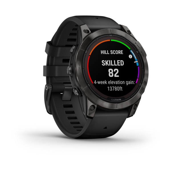 Garmin Fenix 7 Pro Sapphire Solar титановый угольно-серый DLC с черным ремешком 010-02777-11 от прозводителя Garmin