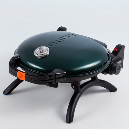 Газовый гриль O-GRILL 700T bicolor black-green + адаптер А 700T_GREEN от прозводителя O-GRILL