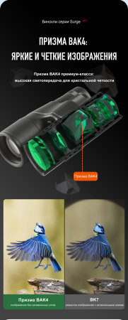 Бинокль Eyeskey Surge - 10x42 EyeS-B145 от прозводителя Eyeskey
