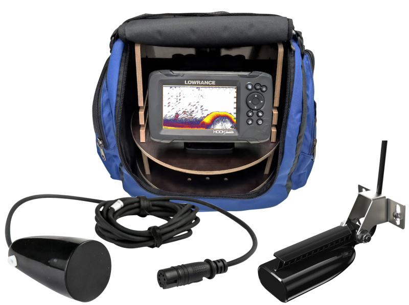 Комплект Lowrance HOOK REVEAL 5 HDI 83/200 kHz + Ice Transducer