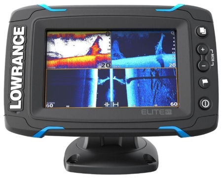 Lowrance Elite-5Ti Mid/High/TotalScan