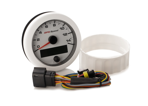 VDO Oceanlink GPS Speed Indicator / 0-14 kn / 85 mm / white A2C1352010001 от прозводителя VDO