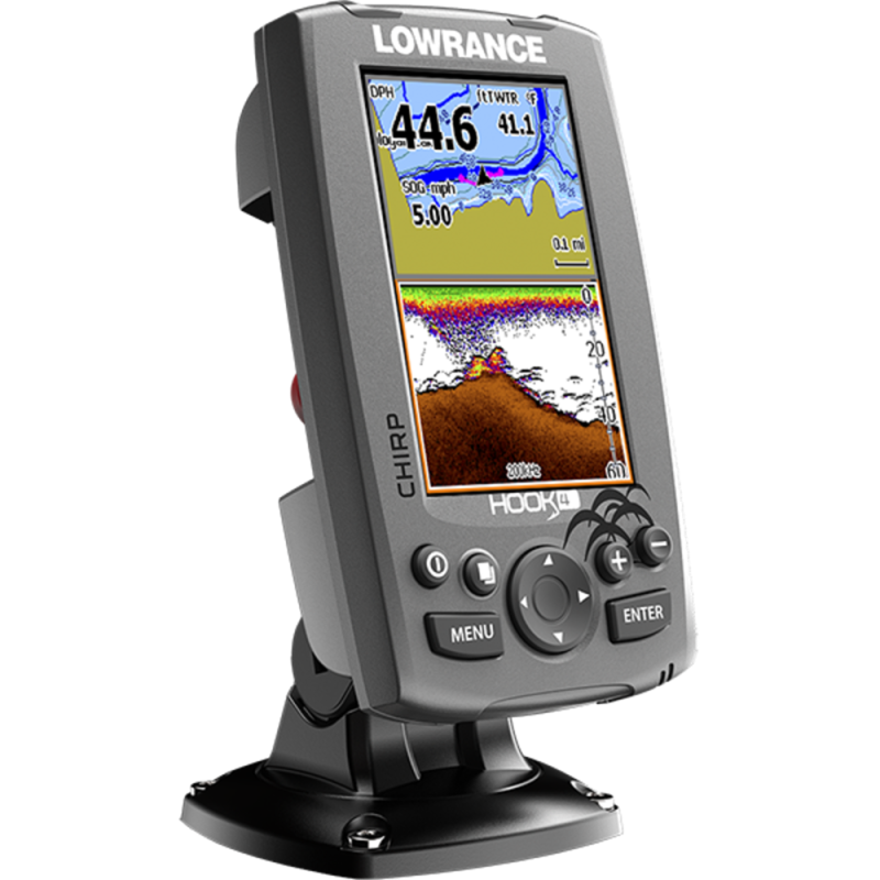 Lowrance HOOK-4 Mid/High/DownScan™
