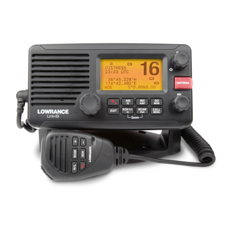 Lowrance VHF MARINE RADIO LINK-8 DSC 000-10789-001 от прозводителя Lowrance Lowrance VHF MARINE RADIO LINK-8 DSC 000-10789-001 от прозводителя Lowrance