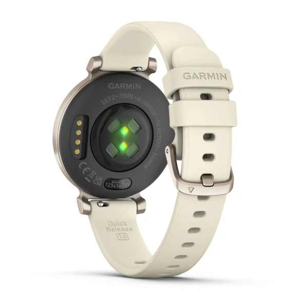 Garmin Lily 2 Cream Gold с силиконовым ремешком кокосового цвета [010-02839-00] 010-02839-00 от прозводителя Garmin