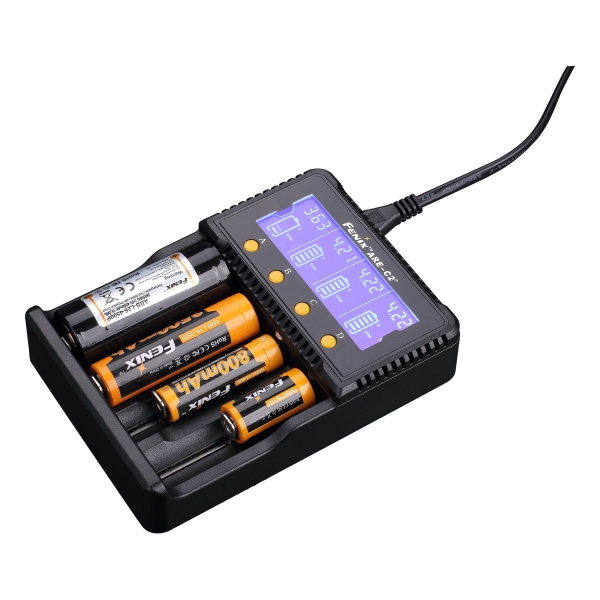 Зарядное устройство Fenix Charger ARE-C2 plus (18650, 16340, 14500, 26650, AA, ААА, С), ARE-C2plus ARE-C2plus от прозводителя Fenix