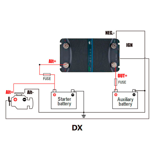 Альтернатор DC-DC Power Nemo Series DX1230 12-12 В DX1230 от прозводителя 