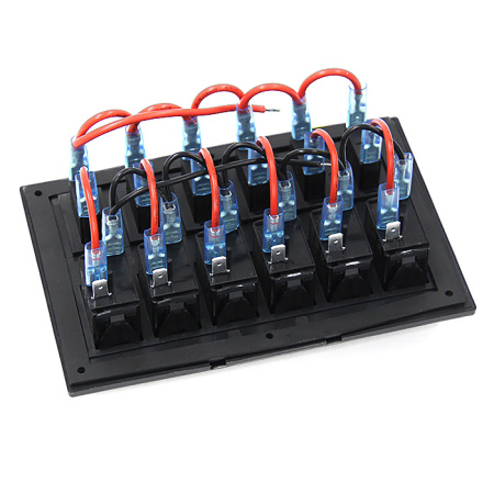 Панель переключателей 6 клавиш с предохранителями NEKEKE BF06 от прозводителя NEKEKE