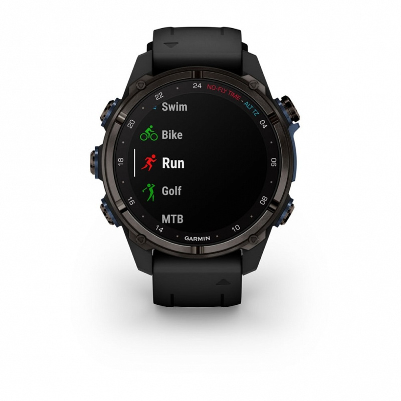 Garmin Descent Mk3i - 43 мм | Carbon grey DLC black silicone