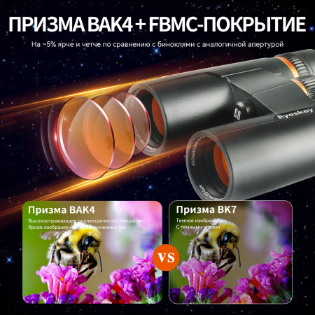 Бинокль Eyeskey ProPilot APO EB - 10x42 EyeS-B118APO от прозводителя Eyeskey