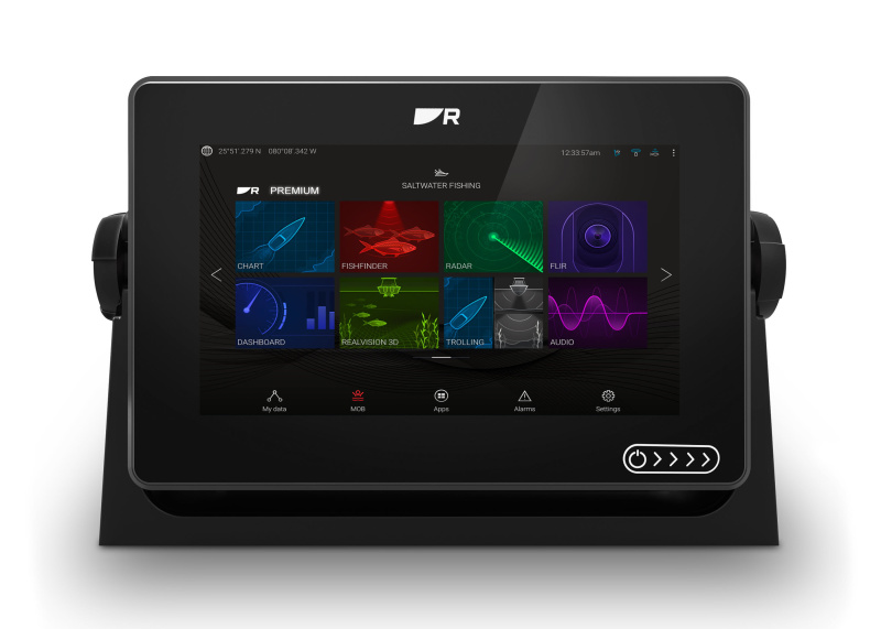 Raymarine AXIOM+ 7 RealVision 3D Sonar с датчиком RV-100