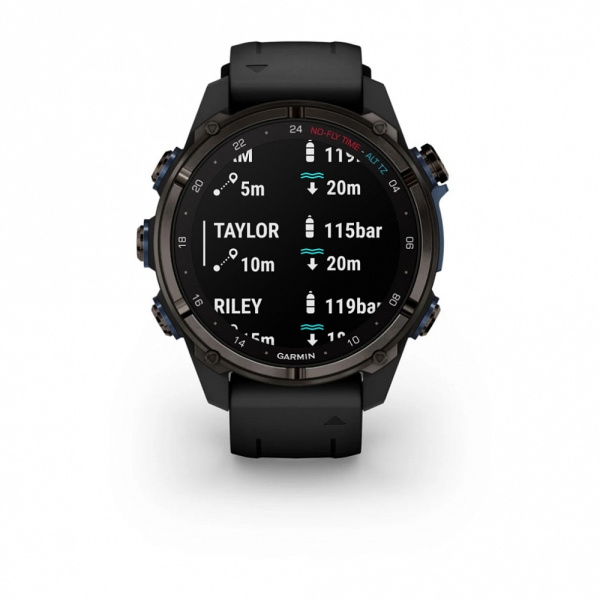 GARMIN DESCENT Mk3i 43 mm Carbon grey DLC black silicone 010-02753-11 010-02753-11 от прозводителя Garmin