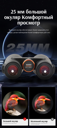 Бинокль Eyeskey Sport ED-10x42 EyeS-B104 от прозводителя Eyeskey