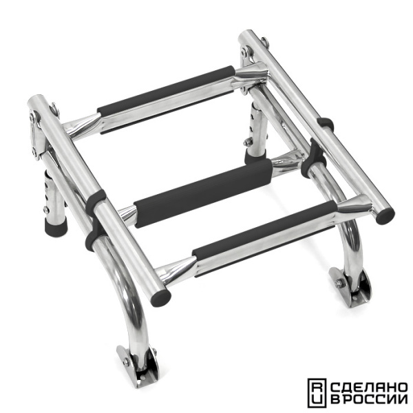 Трап складной с вертикальным креплением, 3 черных ступени (ширина 270 мм.) 040172BT от прозводителя Техномарин Трап складной с вертикальным креплением, 3 черных ступени (ширина 270 мм.) 040172BT от прозводителя Техномарин