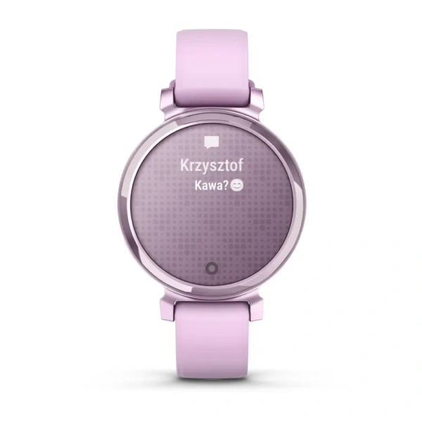 Garmin Lily 2 Metallic Lilac с сиреневым силиконовым ремешком [010-02839-01] 010-02839-01 от прозводителя Garmin