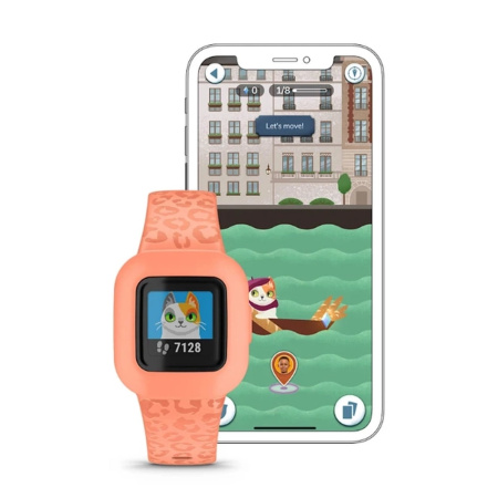 GARMIN VÍVOFIT JR. 3, WW, Peach 010-02441-04 от прозводителя Garmin