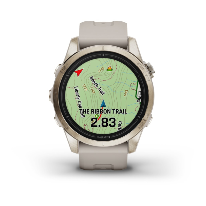 Garmin Epix Pro (Gen 2) - 42 мм SAPPHIRE | Soft Gold with Light Sand Band