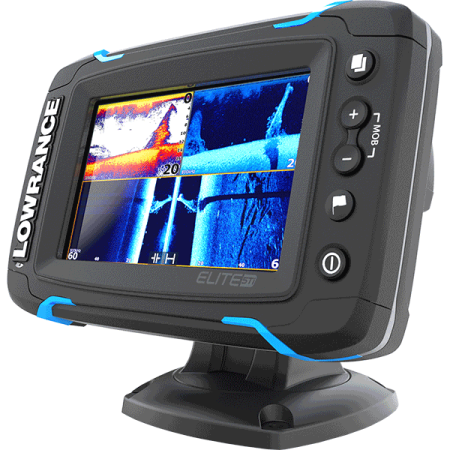 Lowrance Elite-5Ti Mid/High/TotalScan