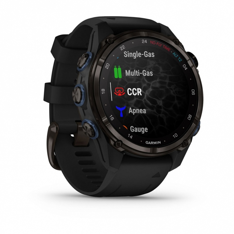 Garmin Descent Mk3i - 43 мм | Carbon grey DLC black silicone