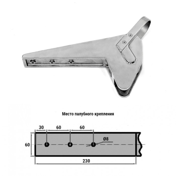 Роульс якорный 5~10кг 0664-0101 от прозводителя CIM