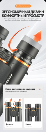 Бинокль Eyeskey ProPilot APO EB - 10x42 EyeS-B118APO от прозводителя Eyeskey