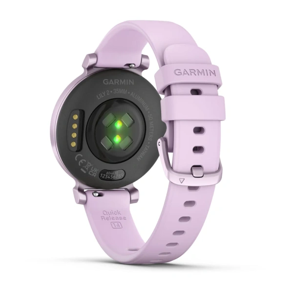 Garmin Lily 2 Metallic Lilac с сиреневым силиконовым ремешком [010-02839-01] 010-02839-01 от прозводителя Garmin