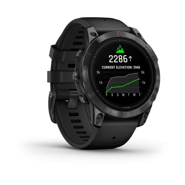Garmin epix Pro (Gen 2) Standard Edition 47 мм, серый, черный ремешок 010-02803-01 от прозводителя Garmin