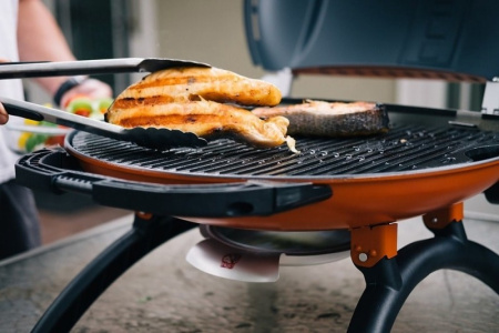 Газовый гриль O-GRILL 700T blue + адаптер А 700T_BLUE от прозводителя O-GRILL