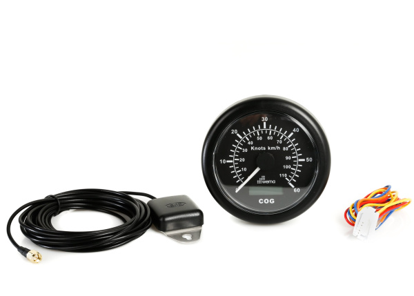 WEMA GPS Speedometer / black / 60 knots 21352117 от прозводителя WEMA