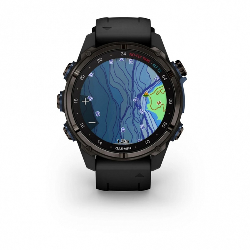 Garmin Descent Mk3i - 43 мм | Carbon grey DLC black silicone