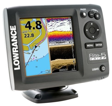 Lowrance Elite-5 CHIRP (83/200+455/800kHz)